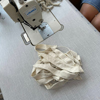 Off White Silk Headband