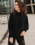 Hexagon Longsleeve T-Shirt Black