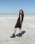 LBD Dress with sequins embellishment
