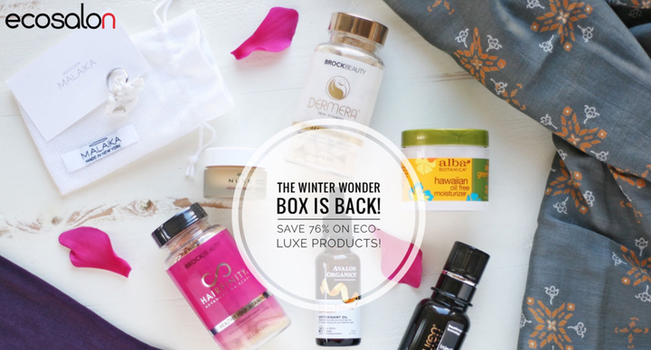 winter wonder box by ecosalon. Featuring Malaika New York