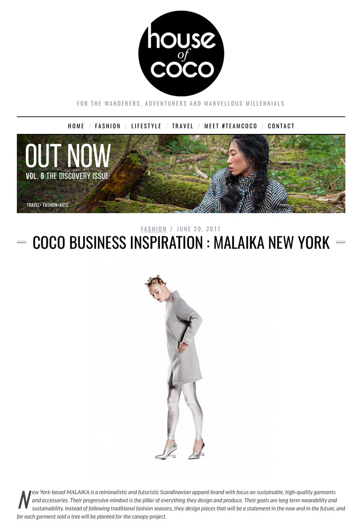 Malaika New York featured house of coco